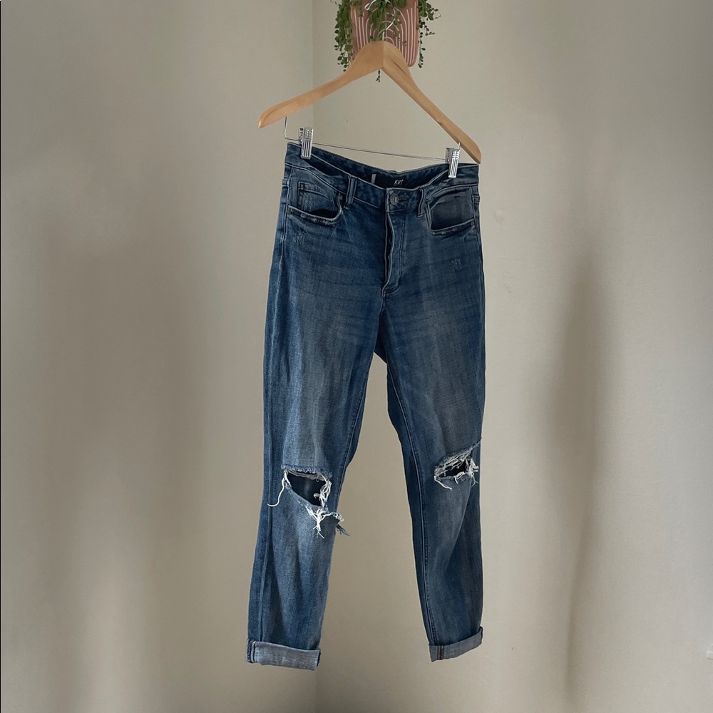 Kut from the Kloth Blue Distressed Jeans